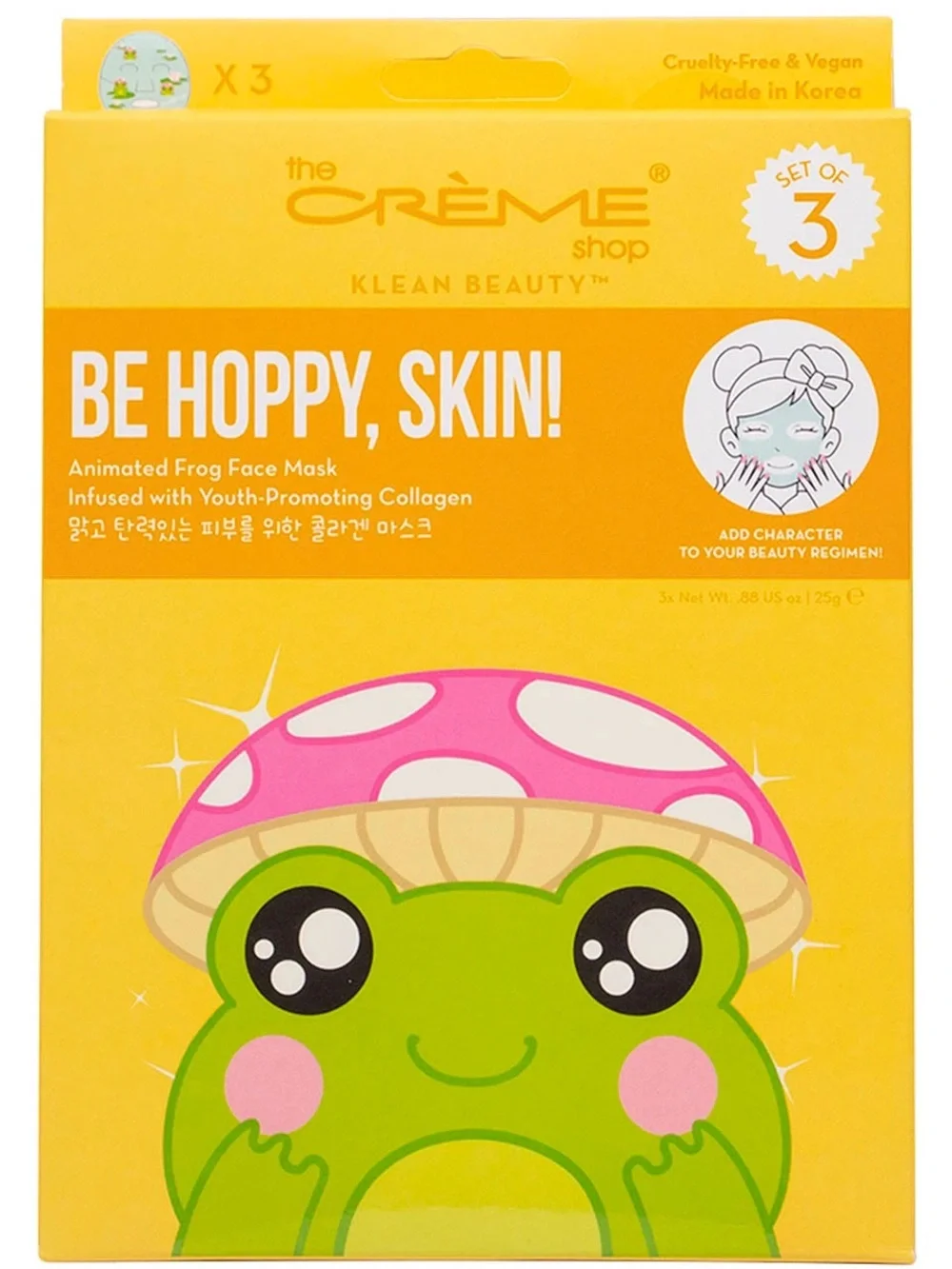 The Crème Shop Be Hoppy, Skin! Face Mask & Bye Bye Blackheads Pore Strips